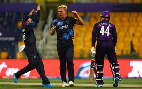 T20 World Cup 2021 Scotland Vs Namibia Who Won Yesterday S Match