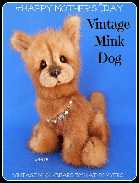 Vintage Mink Bears By Kathy Myers Mothers Day Puppies