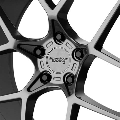 American Racing Crossfire Grey Ar Set Of Wheels Rims