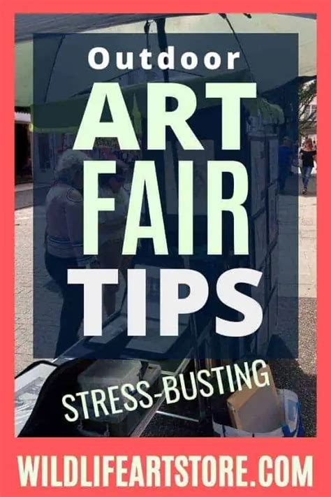 How to Prepare For an Outdoor Art Fair: Tips for Success