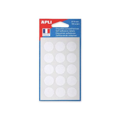 Agipa Pastille De Signalisation Diam Tre Mm Rond Blanc