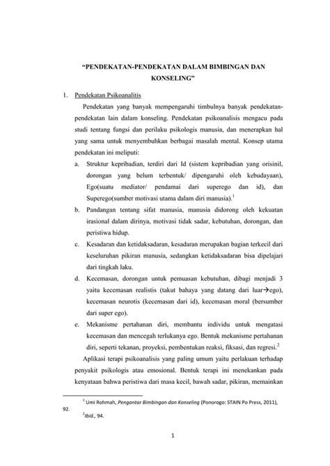 Pendekatan Bk Pdf