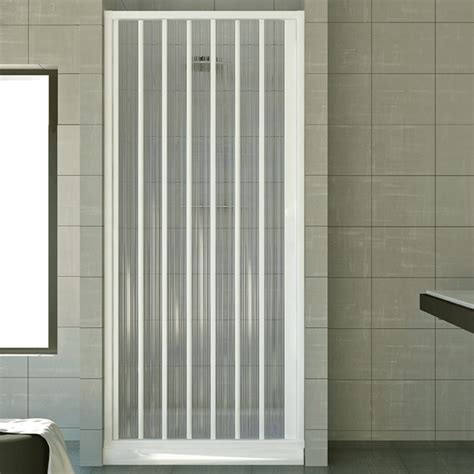 Frio Model Folding Niche Shower Door In Pvc Cm