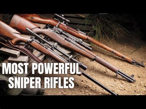 Most Powerful Sniper Rifles In The World Youtube