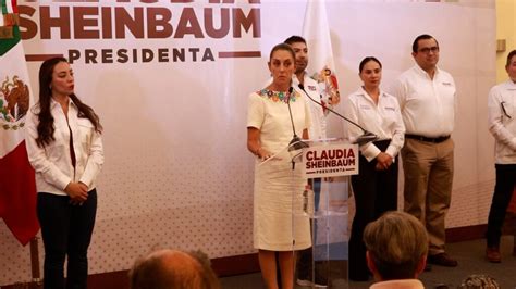 Claudia Sheinbaum Arranca En Mexicali Su Gira Por BC ESQUINA 32