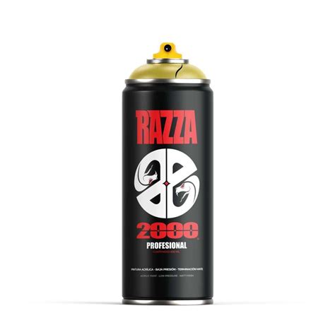 PINTURA EN AEROSOL RAZZA 2000 PROFESIONAL 400ML METALIZADOS Dmental