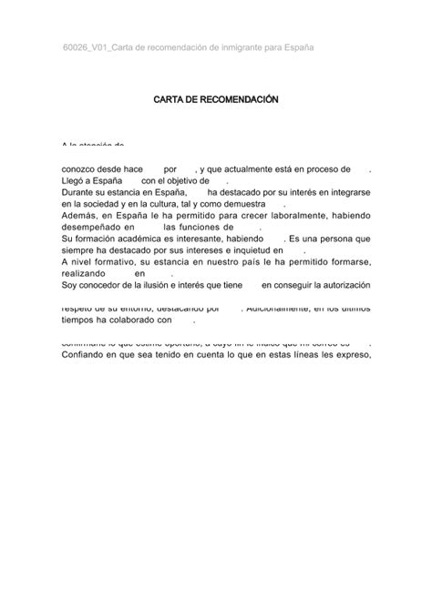 Carta De Recomendacion Personal De Un Amigo Para Migracion Porn Sex