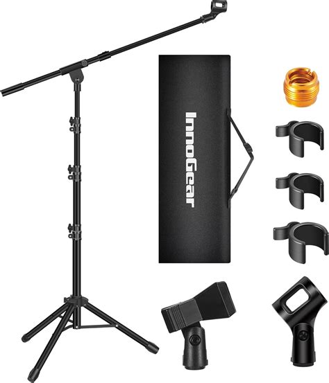 Amazon Innogear Microphone Stand Tripod Boom Arm Floor Mic Stand