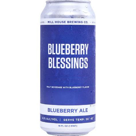 Blueberry Blessings Mill House Brewing Company Buy Craft Beer