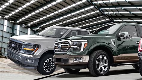 Redesigned 2024 Ford F 150 Shows 4 Trims In All Their Glory Albeit