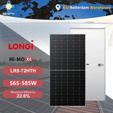 Longi Hi Mo X Lr Hth Explorer Photovoltaic Modules Mono Cells W