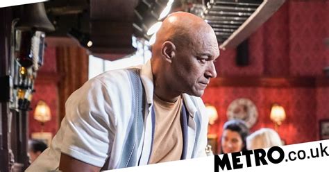 Eastenders Spoilers Colin Salmon Reveals Georges Anger In Murder Plot