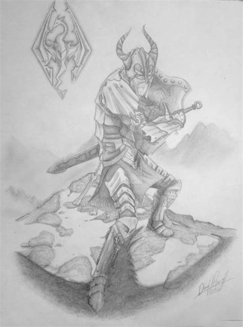 Dovahkiin Dragonborn By Ankonox On Deviantart