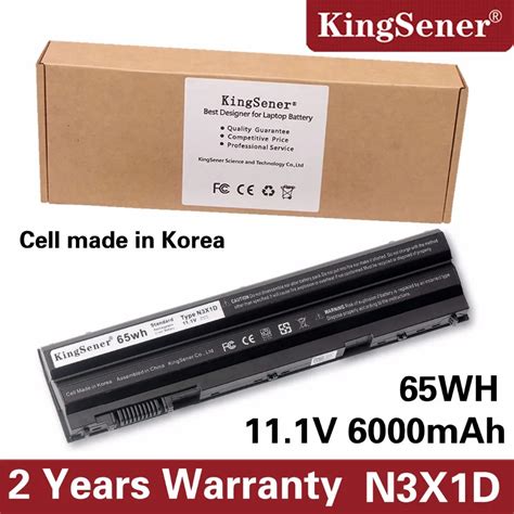 Kingsener Korea Cell Wh N X D Laptop Battery For Dell Latitude E