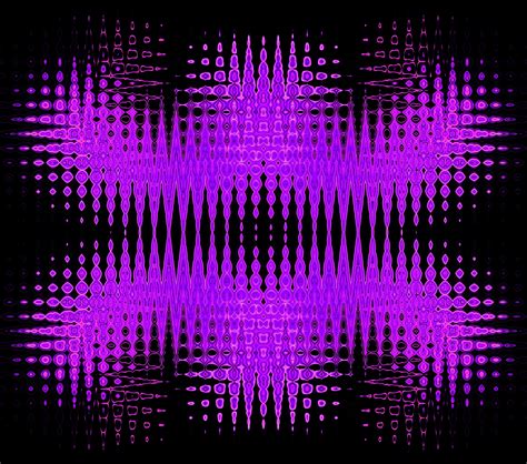 Purple On Black Pattern Free Stock Photo - Public Domain Pictures