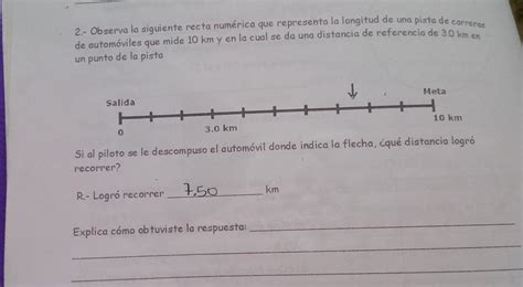 Observa La Siguiente Recta Num Rica Que Representa La Longitud De
