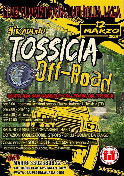 4 RADUNO TOSSICIA OFF ROAD Autoraduni It La Guida Dei Raduni Auto Su