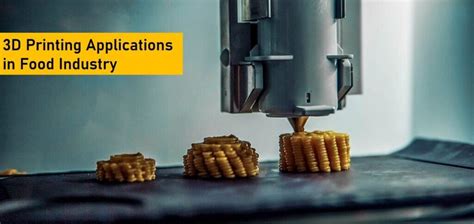 3D Printing Applications in Food Industry | Aurum3D