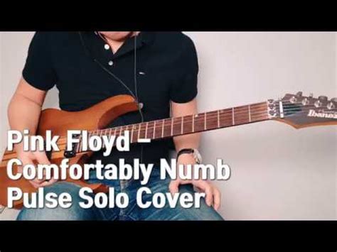 Pink Floyd Comfortably Numb Pulse Solo Cover Youtube