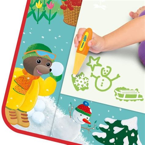 Tapis Aquadoodle Petit Ours Brun Dessin Saisons Stylo Eau