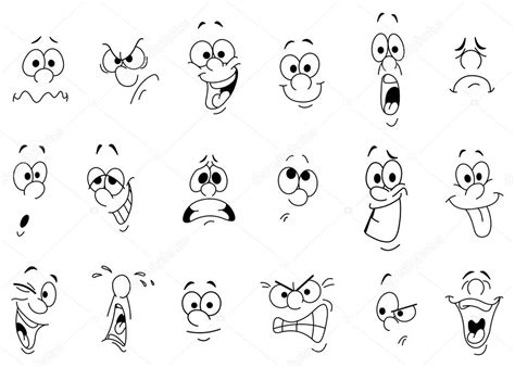 Facial Expressions Stock Vector Image By Yayayoyo