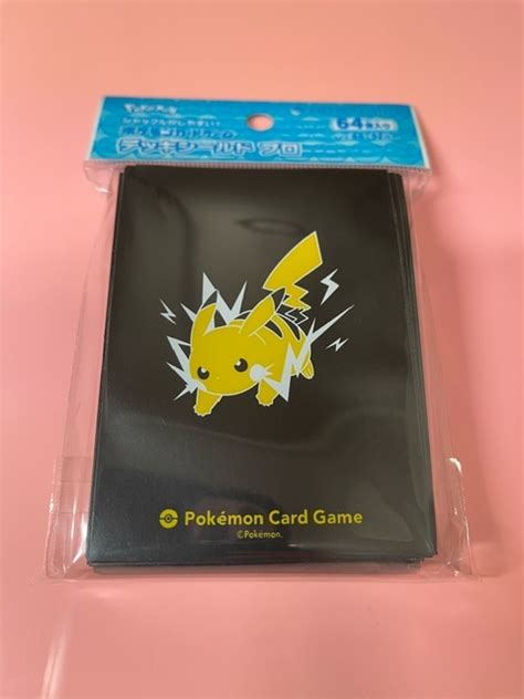 Yahooオークション ポケモンカードゲーム デッキシールド プロ ピカ