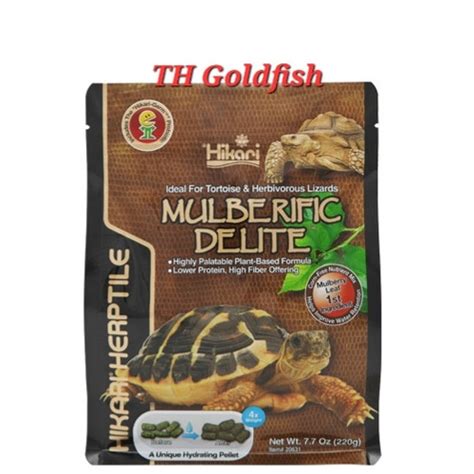 Jual Hikari Mulberific Gr Pelet Kura Kura Darat Sulcata Tortoise