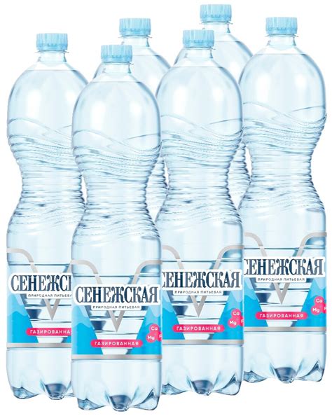 Вода питьевая природная Сенежская 1,5 л газ. пэт 6шт/уп — купить в ...