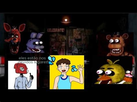 Jogando Fnaf Pela Primeira Vez E Me Arrependendo Youtube