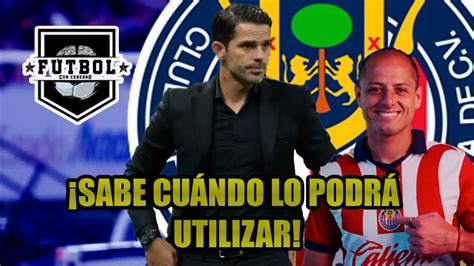 FERNANDO GAGO ya SABE CUÁNDO podría DEBUTAR CHICHARITO en CHIVAS