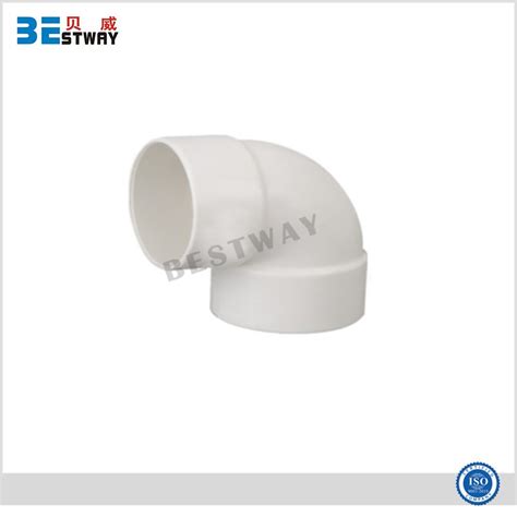 Pvc 90 Degree Elbow Mf Din Pvc Pipe Fitting For Drainage China Pvc Elbow And Plastic Elbow