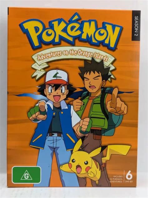 Pokemon Adventures On The Orange Islands Season 2 Dvd Region 4 Pal Preowned £1580 Picclick Uk