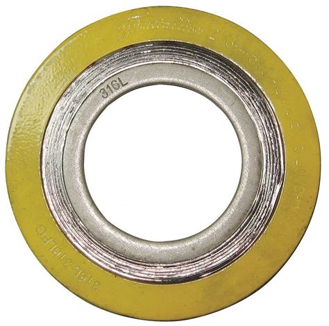 Flexitallic 316ss And Flexible Graphite Spiral Wound Metal Gasket 12 1