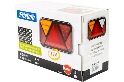 Set Bakre Led Lampor Fristom Ft Led Avst Ndslampor Horpol Ld