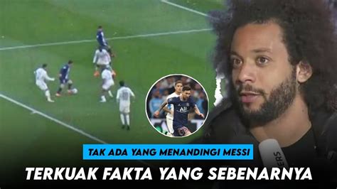 Messi Dewa Sepakbola Reaksi Takjub Marcelo Melihat Aksi Magis Messi