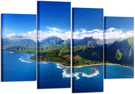 Kreative Arts - Beautiful Aerial View of Spectacular Na Pali Coast ...