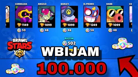 KONIEC SEZONU WBIJAM 100 000 PUCHARÓW BRAWL STARS POLSKA YouTube