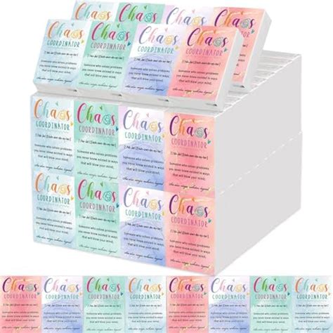 Amazon Colarr 100 Pack Chaos Coordinator Gifts For Women Pocket