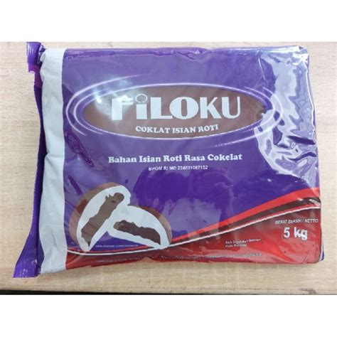 Jual Isian Coklat Filoku Filling Pasta Cokelat Repack 1 Kg Shopee