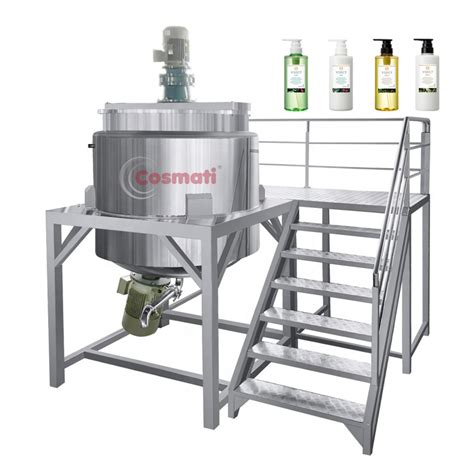 Chemical Mixing Equipment Homogenizer Mixer Liquid Soap Reactor Liquid