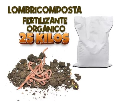 Lombricomposta Saco De 25 Kilos Humus De Lombriz En Venta En Puebla