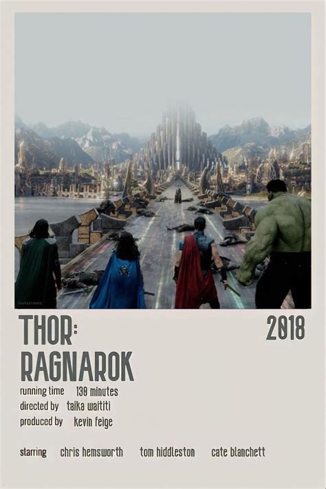 thor:ragnarok movie poster | Thor ragnarok movie, Ragnarok movie ...