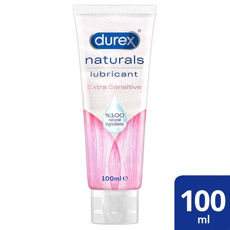 Lubrifiant Extra Sensitive Naturals 100 Ml Durex Farmacia Tei Online