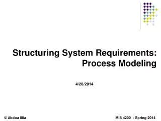 Ppt Chapter Structuring System Process Requirements Powerpoint