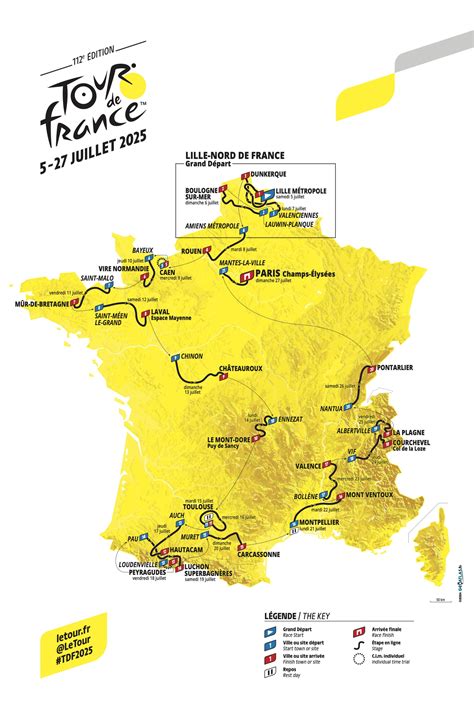 Tour de France 2025 Preview: Route and Stages - Alpecin Cycling