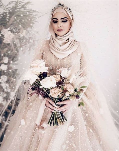 Hijabi Bride Bridal Hijab Styles Hijabi Brides Wedding Dress Trends