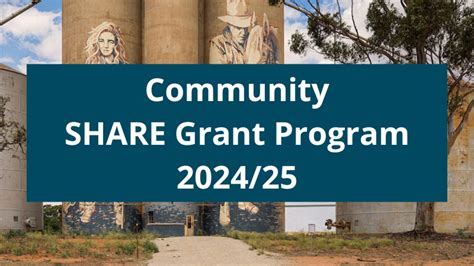 Community Share Grant Program 202425 Yarriambiack Shire Council