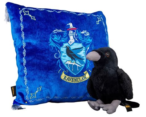 Harry Potter: Relaxing Ravenclaw House Mascot Plush & Cushion Set - Merchoid