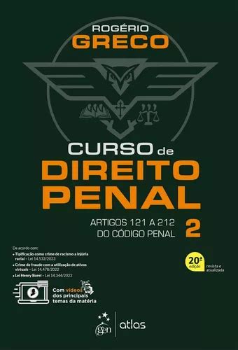 Curso De Direito Penal Parte Especial Vol 2 Edição Atual MercadoLivre