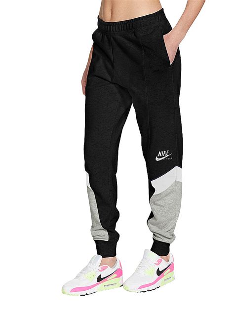 Nike Damen Jogginghose Sportswear Heritage Schwarz